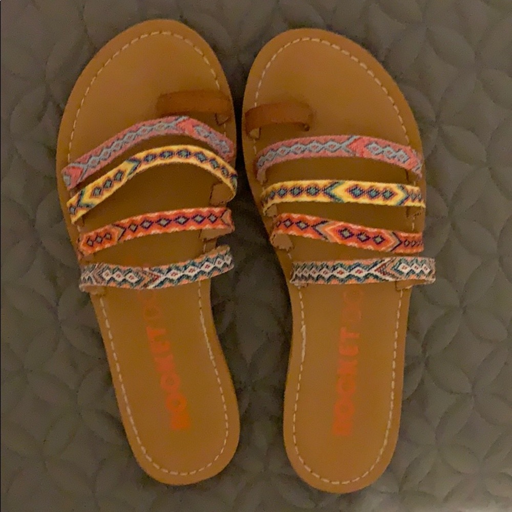 Cute & colorful Rocket Dog Sandals